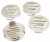 SUZUKI DEKIELKI KAPSLE DEKLE ZNACZKI DO ALUFELG 58mm/54mm 4szt