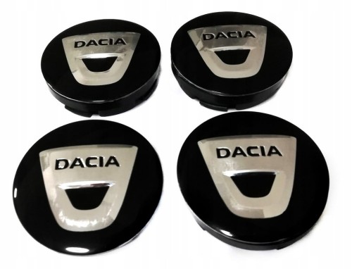 DACIA DEKIELKI KAPSLE DO ALUFELG 56mm/52mm 4szt.
