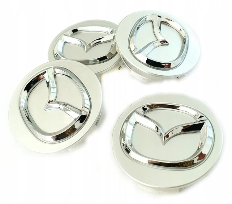 MAZDA DEKIELEK DEKIELKI KAPSLE ZNACZKI DO ALUFELG 57mm 4szt