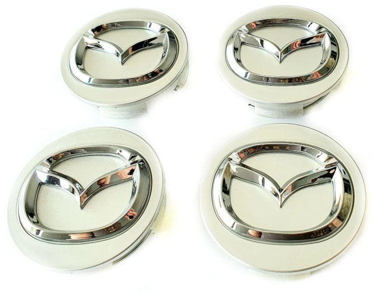 MAZDA DEKIELEK DEKIELKI KAPSLE ZNACZKI DO ALUFELG 57mm 4szt