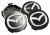 MAZDA DEKIELEK DEKIELKI KAPSLE ZNACZKI DO ALUFELG 56mm 4szt