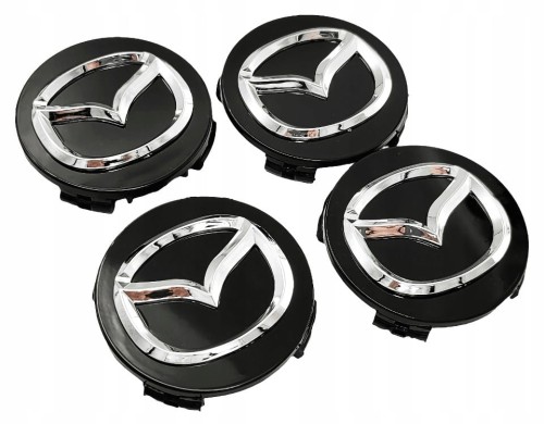 MAZDA DEKIELEK DEKIELKI KAPSLE ZNACZKI DO ALUFELG 56mm 4szt