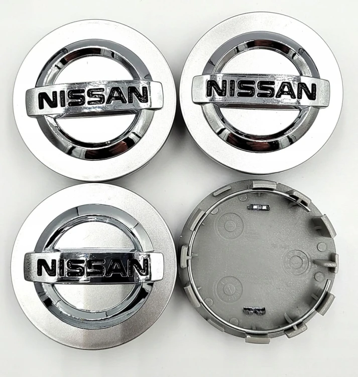NISSAN QASHQAI JUKE X-TRAIL MICRA DEKIELKI ZNACZKI KAPSLE DO ALUFELG 54mm 4szt.