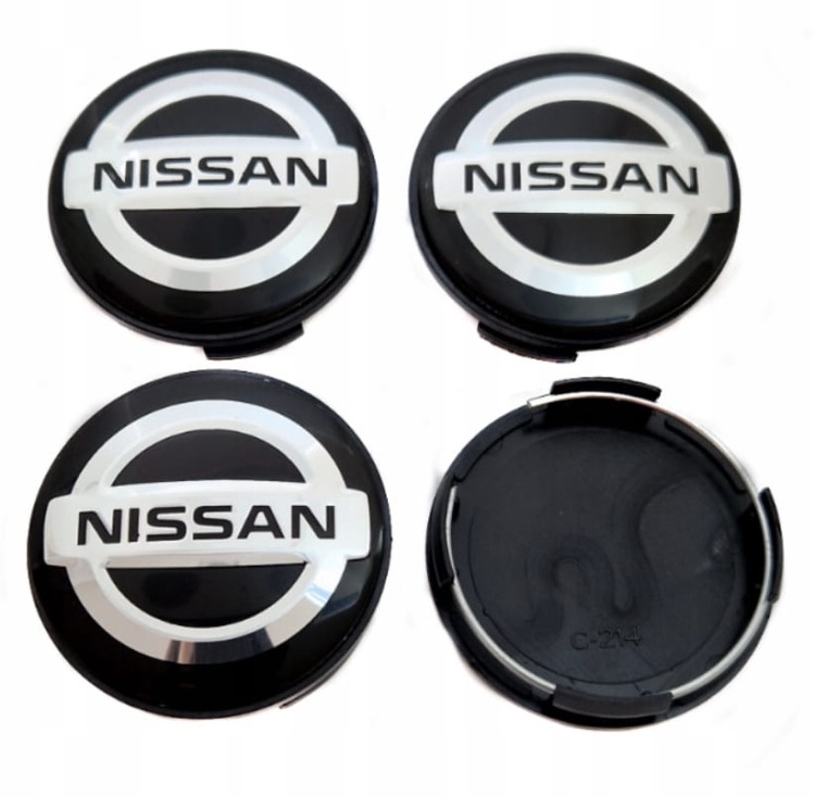 NISSAN DEKIELKI KAPSLE DEKLE DO ALUFELG 59mm/55mm 4szt.