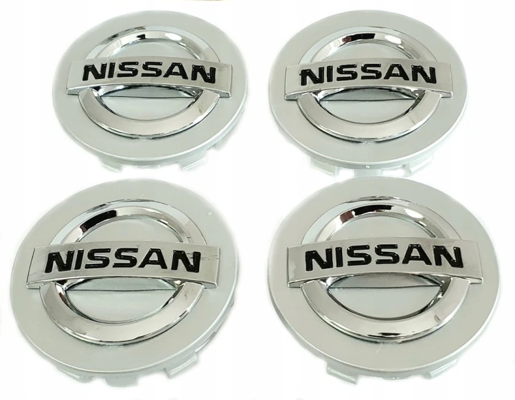 NISSAN DEKIELEK DEKIELKI ZNACZKI KAPSLE DO ALUFELG 54mm 4szt.