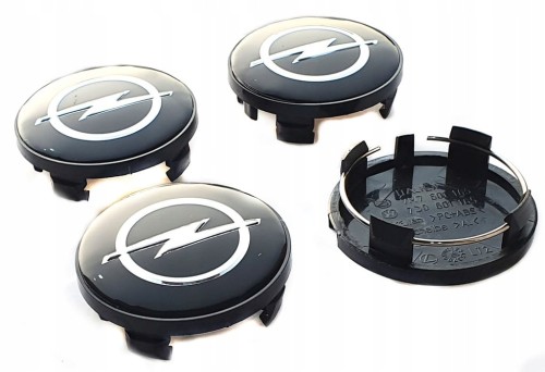 OPEL DEKIELKI KAPSLE DO ALUFELG RONAL 63mm/58mm 4szt.