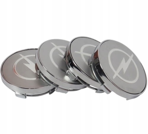 OPEL DEKIELKI KAPSLE DEKLE ZNACZKI DO ALUFELG 60MM 4szt