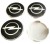 OPEL DEKIELKI KAPSLE ZNACZKI DO ALUFELG ALUTEC ANZIO RIAL N32 64mm/61mm 4szt.
