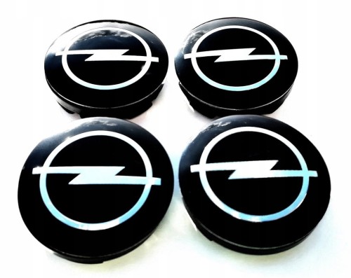 OPEL DEKIELKI KAPSLE ZAŚLEPKI ALUFELG 56mm/52mm 4szt.
