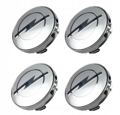 OPEL DEKIELKI ZNACZKI KAPSLE DEKLE DO ALUFELG DEZENT 60mm/57mm 4szt.