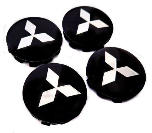 MITSUBISHI DEKIELKI KAPSLE ZNACZKI LOGO DO ALUFELG ATT DEZENT 57C 56mm/54mm 4szt.