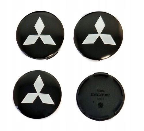 MITSUBISHI DEKIELKI ZNACZKI DO ALUFELG BORBET 56mm 4szt.