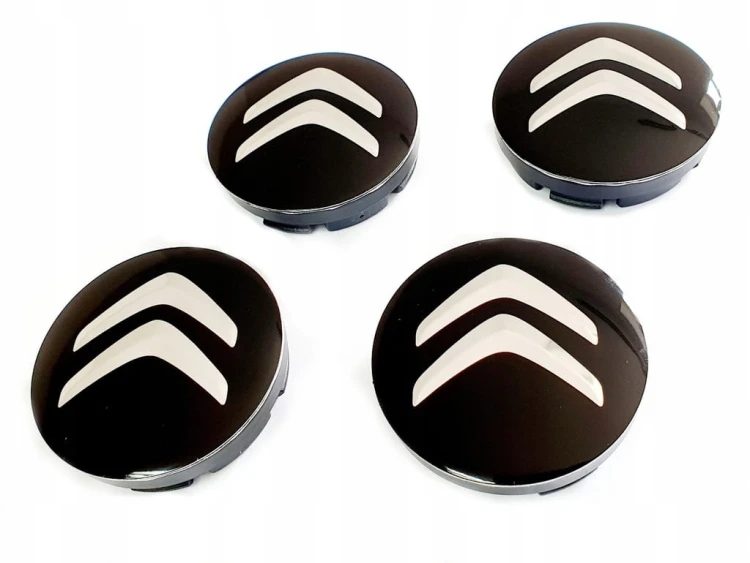CITROEN DEKIELKI KAPSLE ZNACZKI DO ALUFELG 56mm/52mm 4szt 4szt.