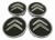 CITROEN C1 C2 C3 C4 DEKIELEK DEKIELKI ZNACZKI KAPSLE 60MM 4szt.