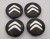 CITROEN DEKIELKI KAPSLE DEKLE DO ALUFELG BROCK CMS AUTEC RC DESIGN 59mm/55 4szt.