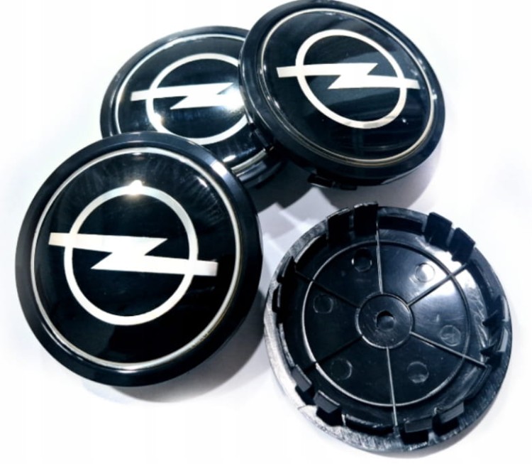 OPEL DEKIELKI DEKLE ZNACZKI DO FELG RIAL N63 75mm/66mm 4szt.