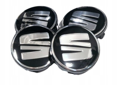 SEAT DEKIELKI ZNACZKI KAPSLE DO FELG MAK 59mm/54mm 4szt.