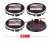 SEAT DEKIELKI KAPSLE ZNACZKI 55mm/50mm 5F0601171 4szt.
