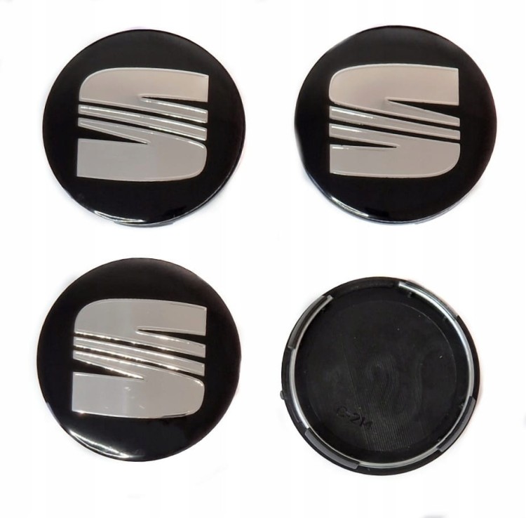 SEAT DEKIELKI KAPSLE DEKLE DO ALUFELG 59mm/55mm 4szt.