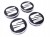 SEAT DEKIELKI KAPSLE ZNACZKI DEKLE DO ALUFELG 56mm/52mm 4szt.