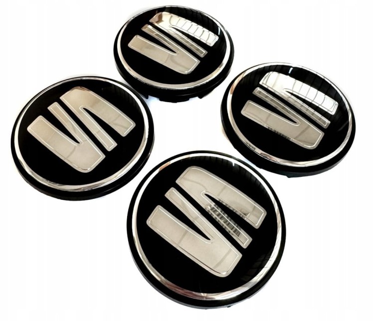 SEAT DEKIELKI KAPSLE ZNACZKI DO ALUFELG 4szt 65mm/56mm 3B7601171 4szt.