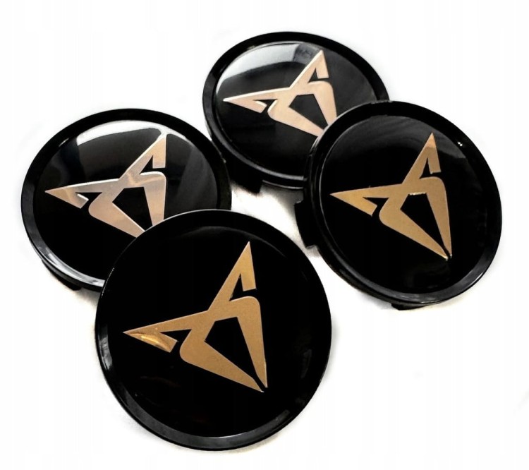 CUPRA DEKIELKI DEKLE DO ALUFELG DEZENT MAM CARMANI S62, RIAL N12, 75mm/71mm 4szt.