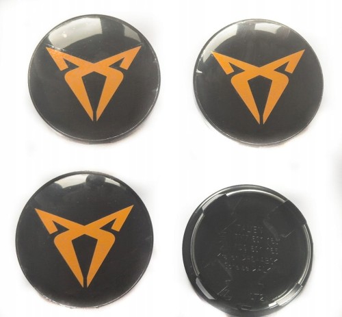 CUPRA DEKIELKI KAPSLE ZNACZKI DO ALUFELG RONAL 63mm/57mm 4szt.