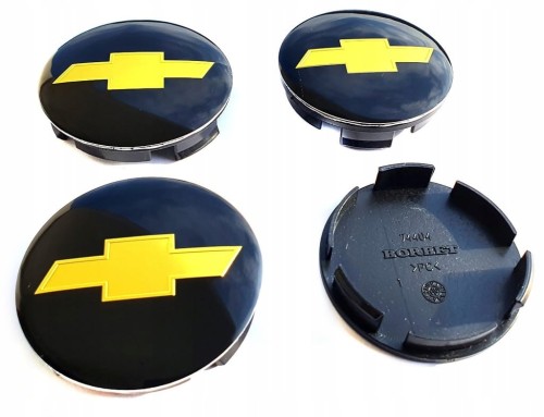 CHEVROLET DEKIELKI KAPSLE DO ALUFELG BORBET 56mm