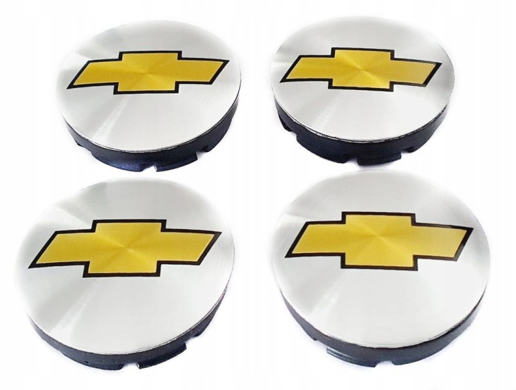CHEVROLET DEKIELKI KAPSLE ALUFELG 56mm/52mm 4szt.