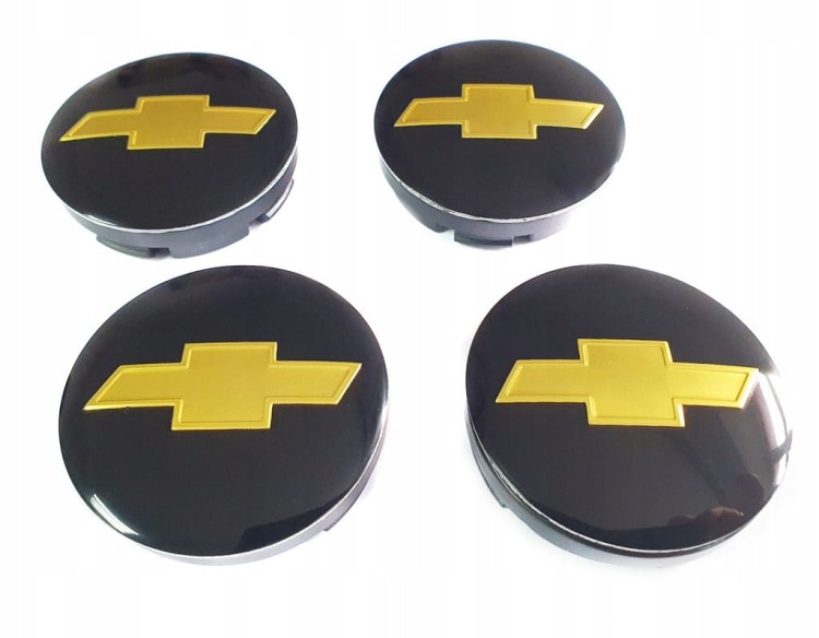 CHEVROLET DEKIELKI KAPSLE ALUFELG 56mm/52mm 4szt.