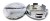 CHRYSLER DEKIELKI KAPSLE DEKLE ZNACZKI DO ALUFELG 64mm 4szt. CHROM