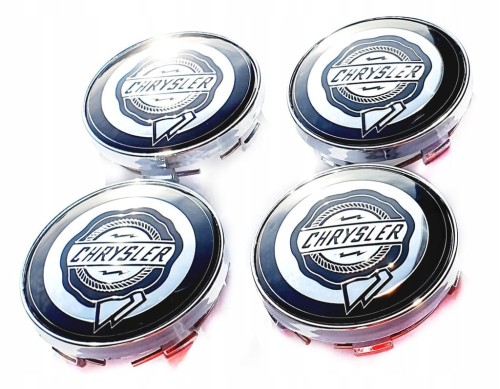 CHRYSLER DEKIELKI KAPSLE DEKLE ALUFELG 60mm/57mm 4szt.