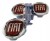 FIAT DEKIELKI KAPSLE ZNACZKI DEKLE DO ALUFELG 60mm/56mm 4szt.