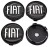 FIAT DEKIELKI KAPSLE ZNACZKI DEKLE DO ALUFELG DEZENT DOTZ AEZ 60mm/56mm 4szt.