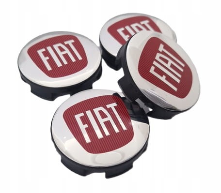 FIAT DEKIELKI KAPSLE DEKLE ZNACZKI DO ALUFELG MAK 59mm/54mm 4szt.