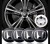 HONDA DEKIELKI KAPSLE DEKLE ALUFELG DEZENT RIAL CMS ATS AEZ ANZIO 60mm/57mm