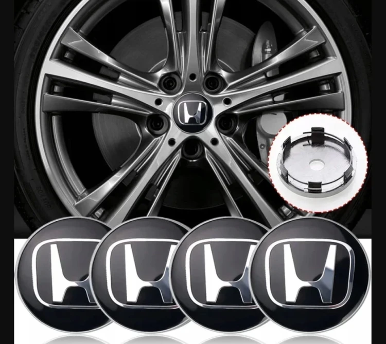 HONDA DEKIELKI KAPSLE DEKLE ALUFELG DEZENT RIAL CMS ATS AEZ ANZIO 60mm/57mm