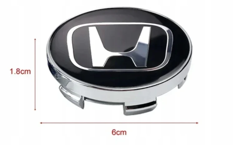 HONDA DEKIELKI KAPSLE DEKLE ALUFELG DEZENT RIAL CMS ATS AEZ ANZIO 60mm/57mm