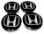 HONDA DEKIELKI KAPSLE ZNACZKI DO ALUFELG 56mm/52mm 4szt