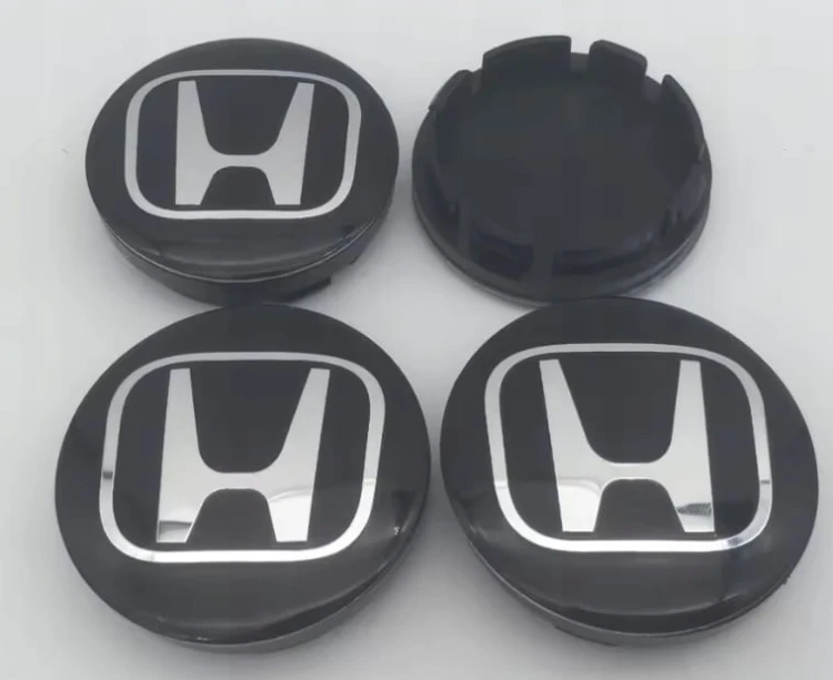 HONDA DEKIELKI KAPSLE ZNACZKI DO ALUFELG 56mm/52mm 4szt