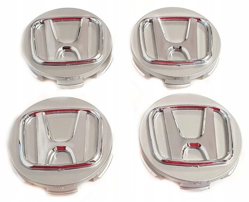 HONDA DEKIELKI KAPSLE ZNACZKI DO ALUFELG 69mm/64mm