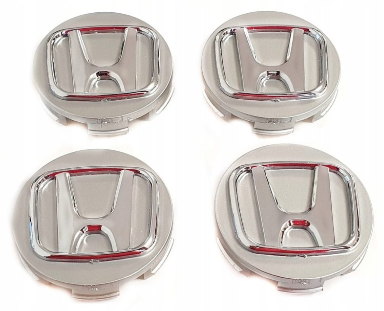 HONDA DEKIELKI KAPSLE ZNACZKI DO ALUFELG 69mm/64mm