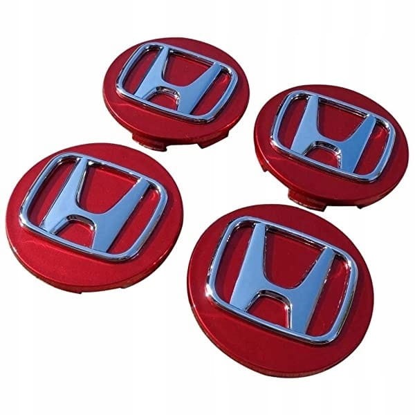 HONDA DEKIELKI KAPSLE ZNACZKI DO ALUFELG 69mm/64mm