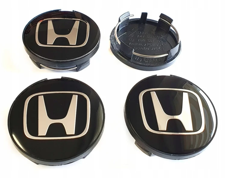HONDA DEKIELKI KAPSLE ZNACZKI DO ALUFELG RONAL 63mm/57mm