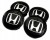 HONDA DEKIELKI DEKLE DO FELG DEZENT AEZ MAM CARMANI S62, RIAL N12 75mm/71mm