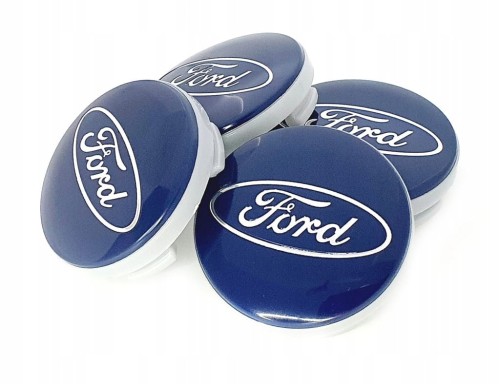 FORD FIESTA FOCUS DEKIELKI ZNACZKI KAPSLE DO ALUFELG 54mm 4szt.