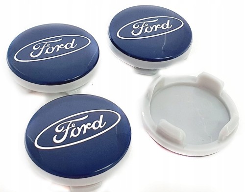 FORD FIESTA FOCUS DEKIELKI ZNACZKI KAPSLE DO ALUFELG 54mm 4szt.