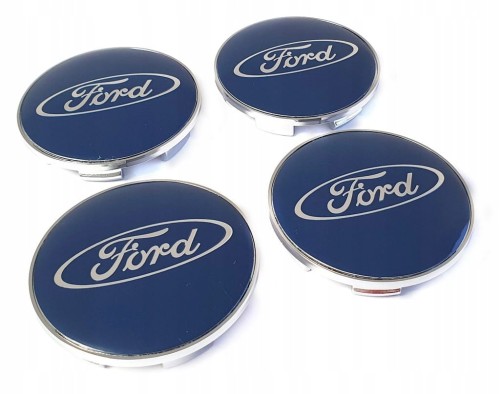 FORD DEKIELKI KAPSLE ZNACZKI DEKLE DO ALUFELG 68mm/64mm 4szt.
