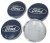 FORD DEKIELKI KAPSLE DEKLE ZNACZKI DO FELG ANZIO ALUTEC RIAL 64mm/61mm KPL.