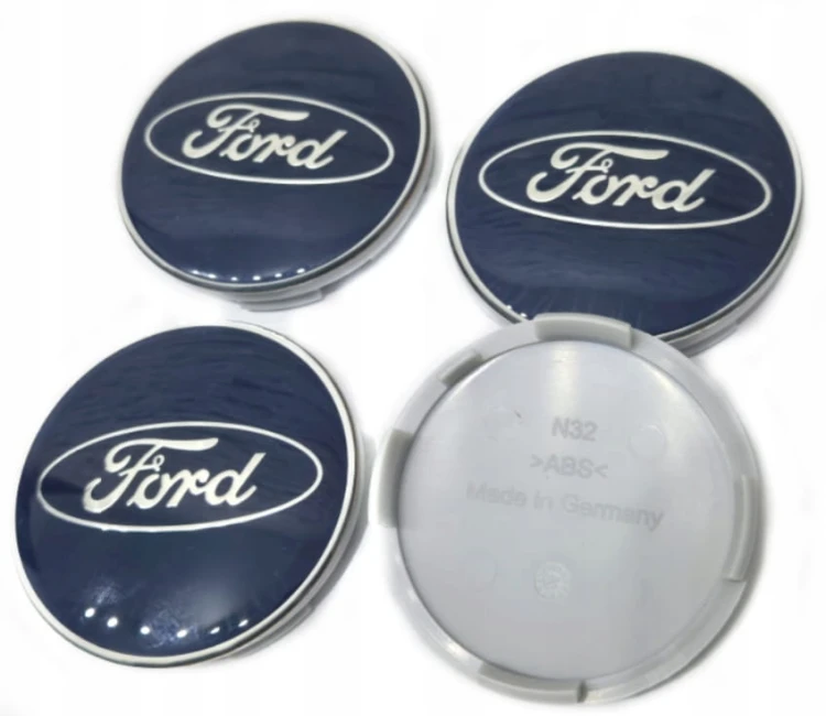 FORD DEKIELKI KAPSLE DEKLE ZNACZKI DO FELG ANZIO ALUTEC RIAL 64mm/61mm KPL.